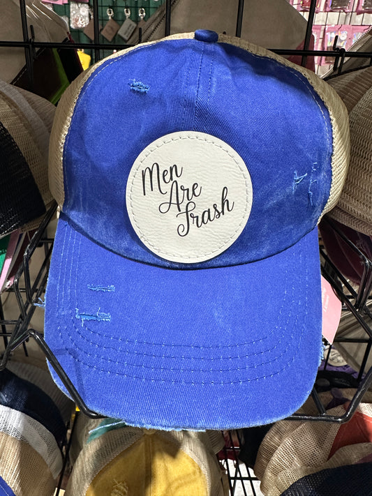 Men Are Trash Women's Criss Cross Hat