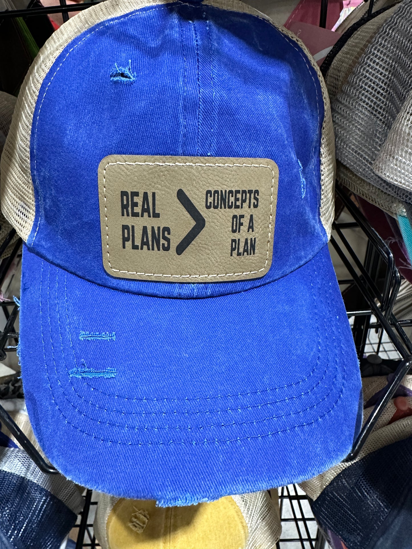 Real Plans Are Greater Women's Criss Cross Hat