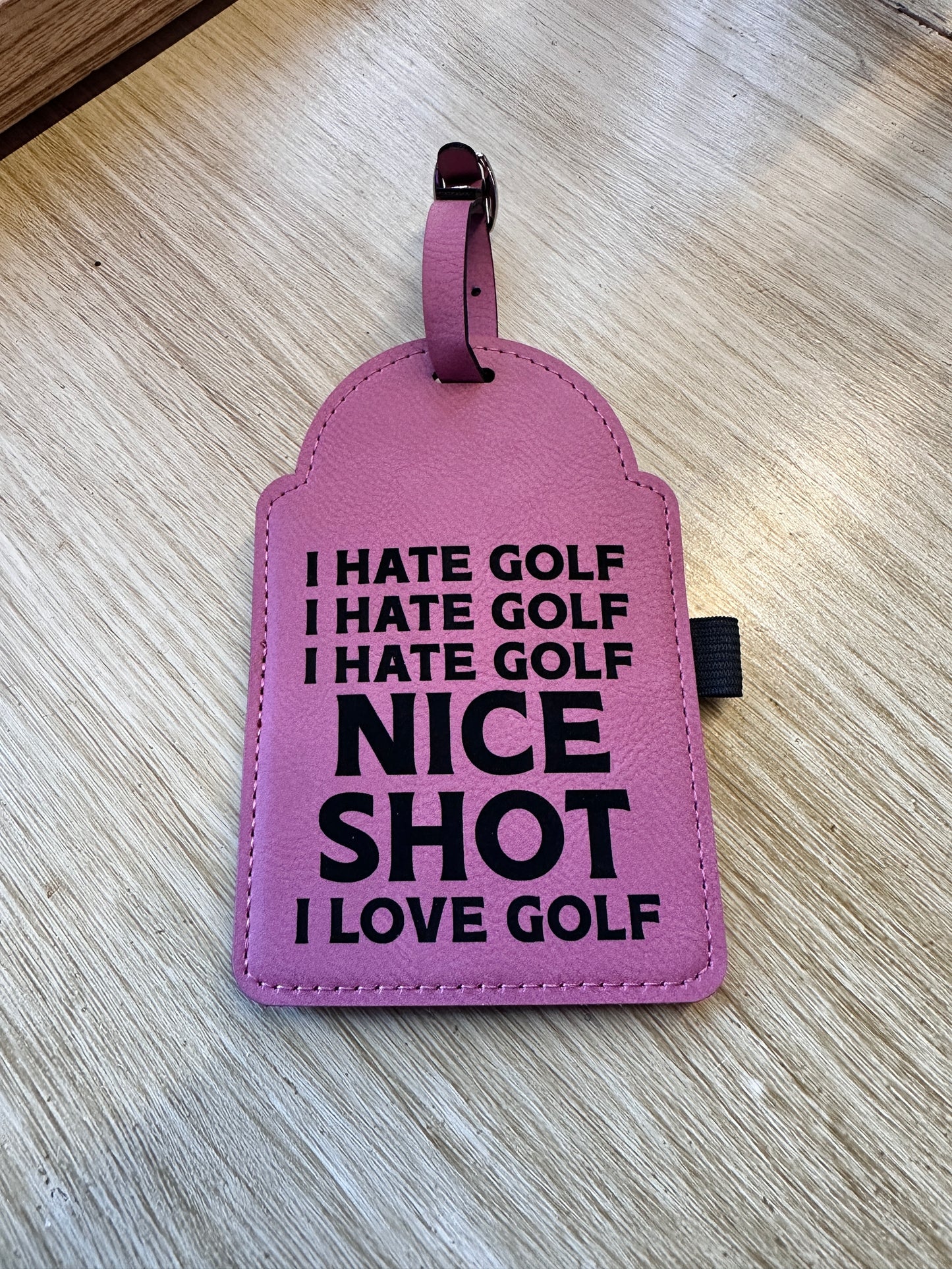 Nice Shot Golf Bag Tag