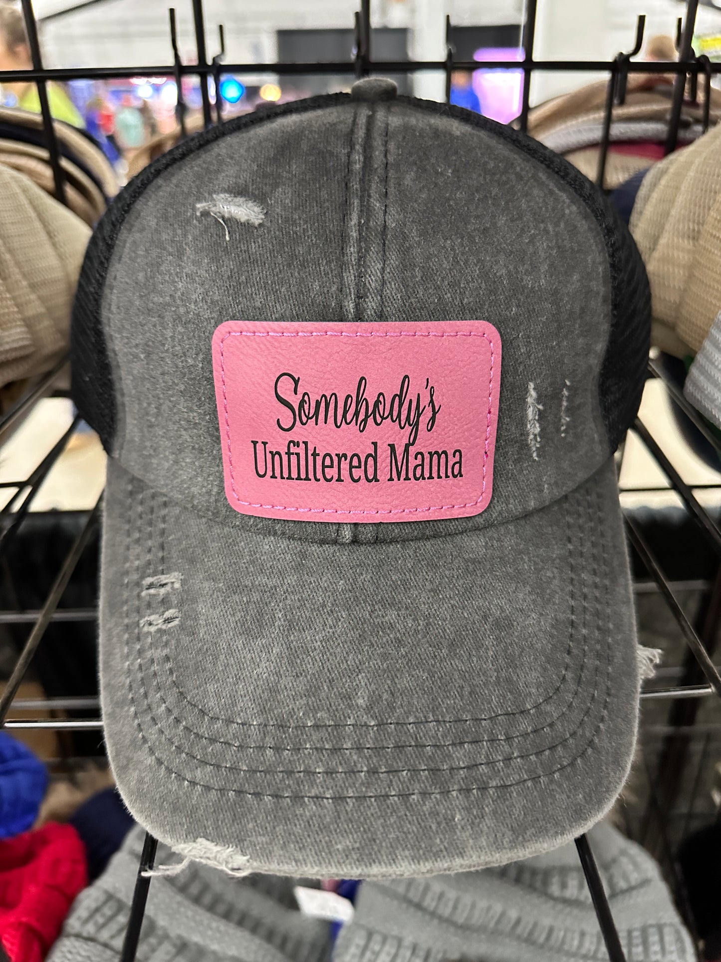 Somebody's Unfiltered Grandma Women's Criss Cross Hat