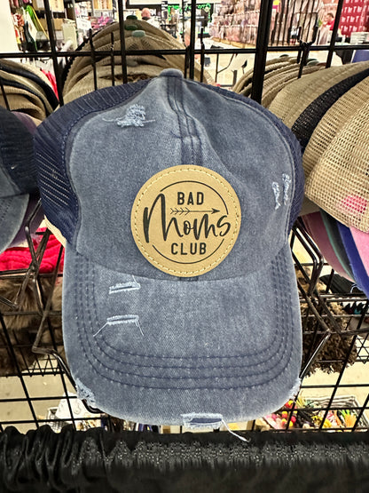 Bad Moms Club Women's Criss Cross Hat