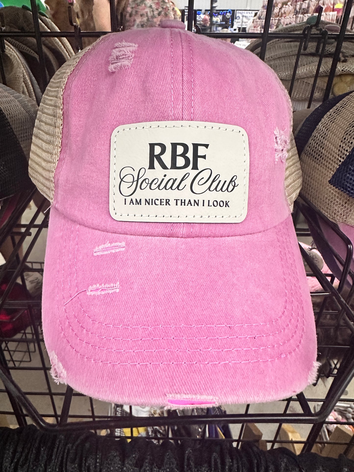 RBF Social Club Women's Criss Cross Hat