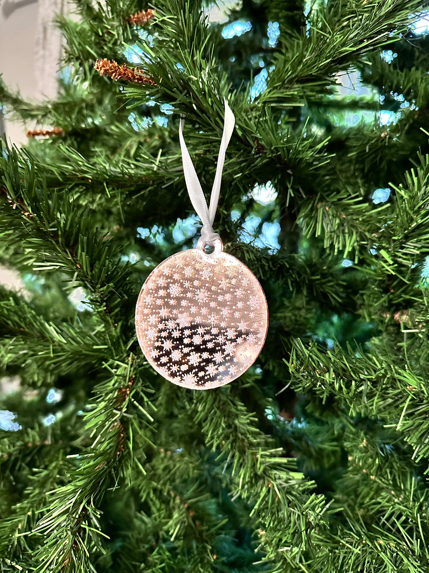 Snowflake Mirror Ornament