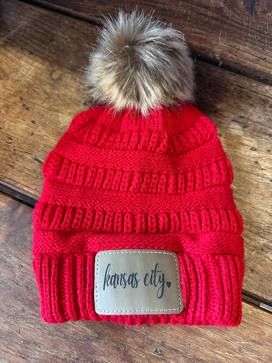 Kansas City Heart Beanie