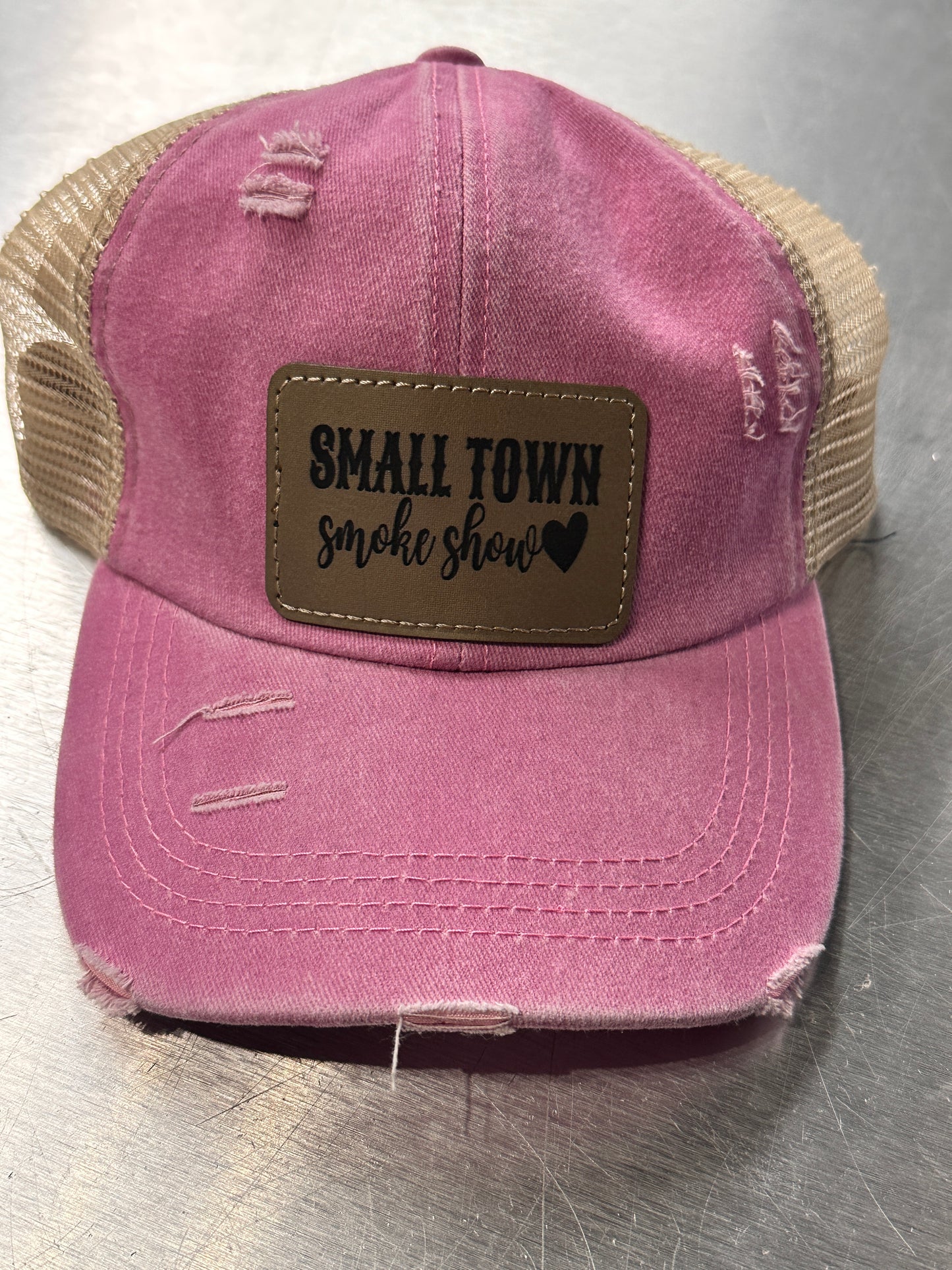 Small Town Smoke Show Women's Criss Cross Hat