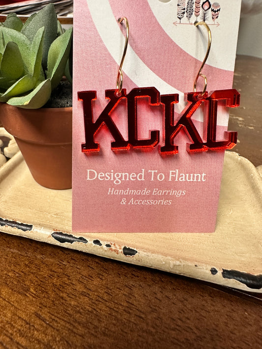 KC Cutout Dangle Earrings