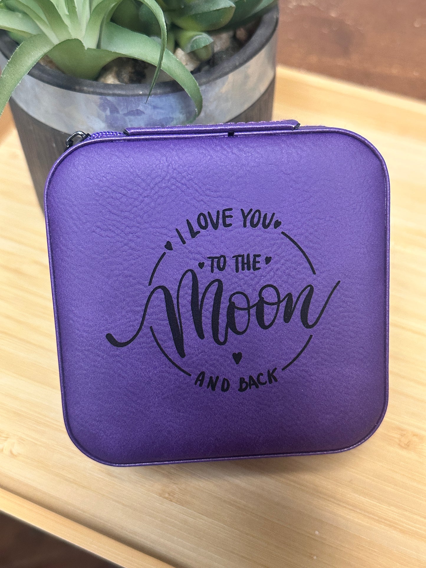 Love You To The Moon and Back Jewelry Box