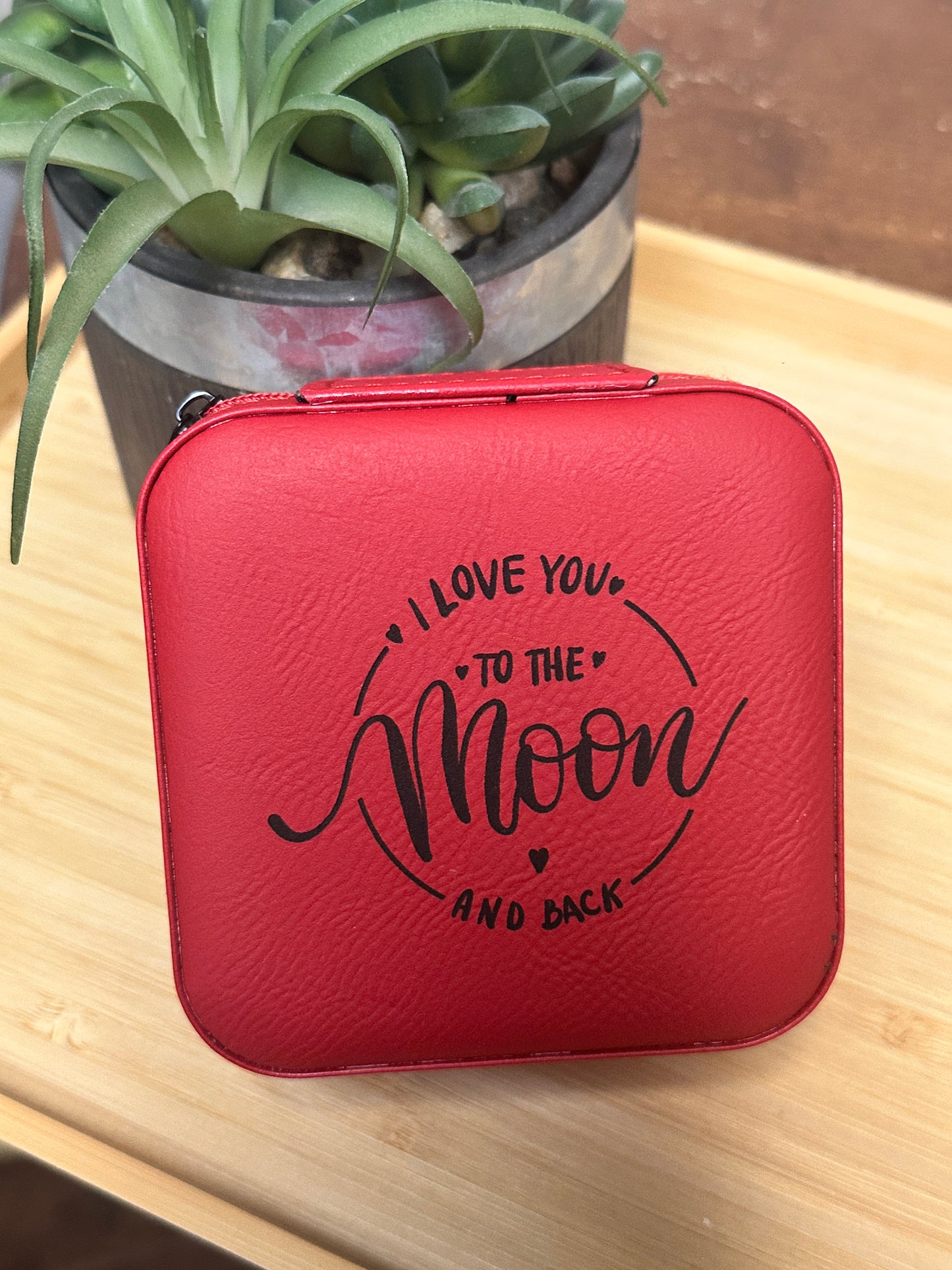 Love You To The Moon and Back Jewelry Box