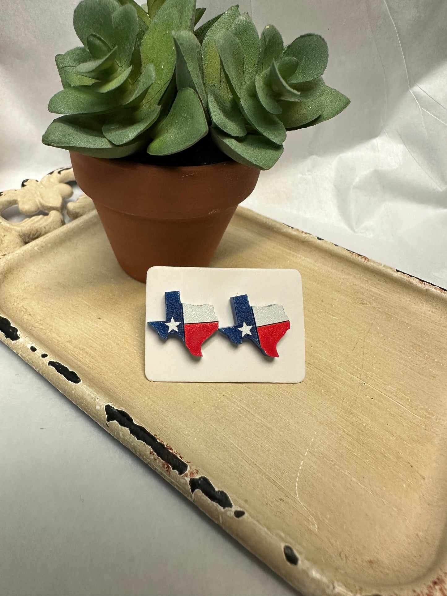 Texas Flag Studs