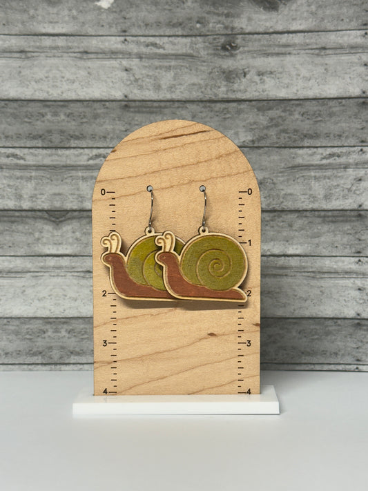 Snail Mail Dangle Earrings