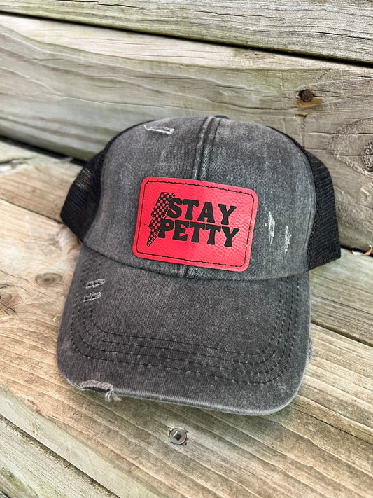 Stay Petty Women's Criss Cross Hat