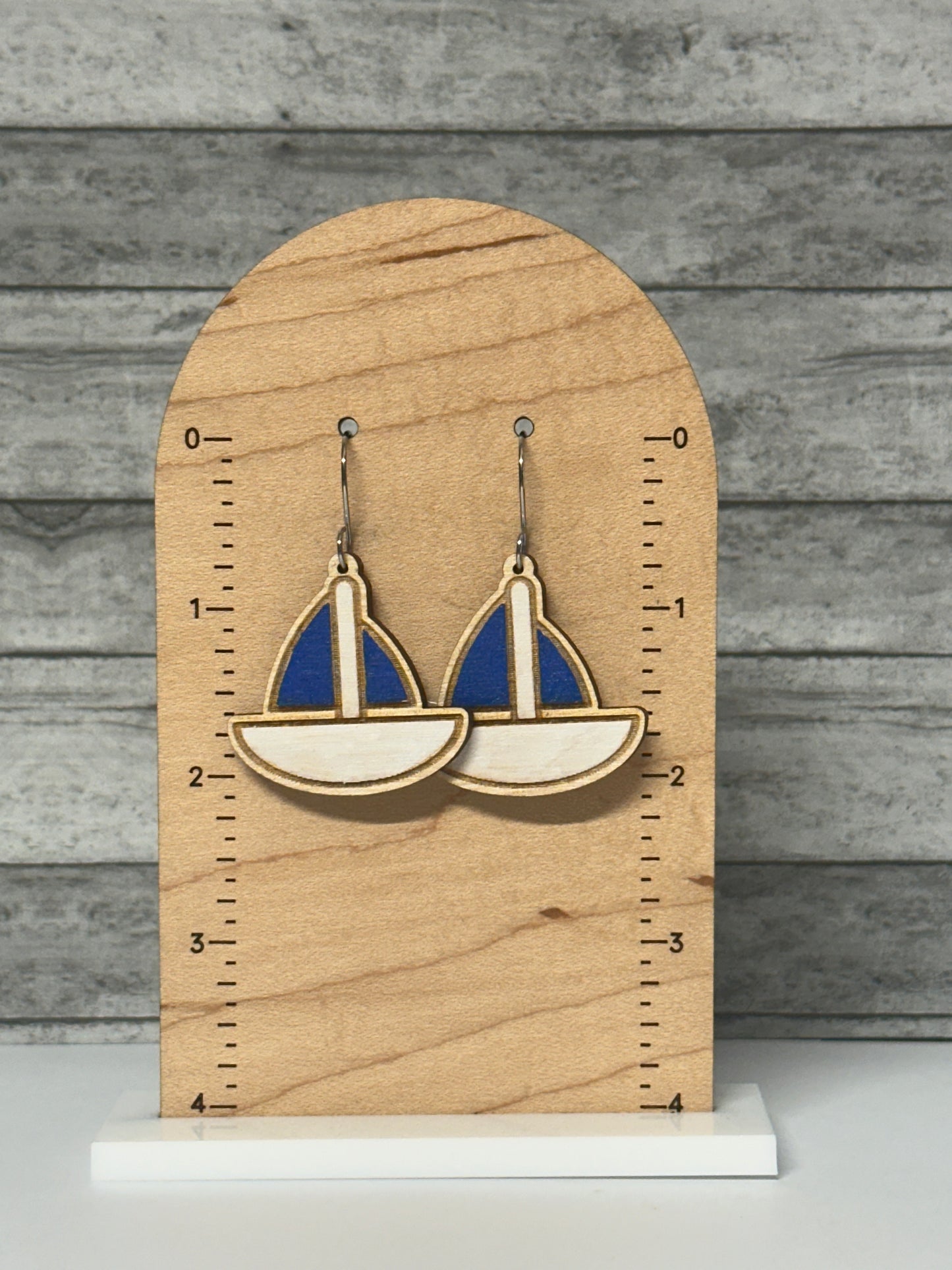 Sailboat Dangle Earrings