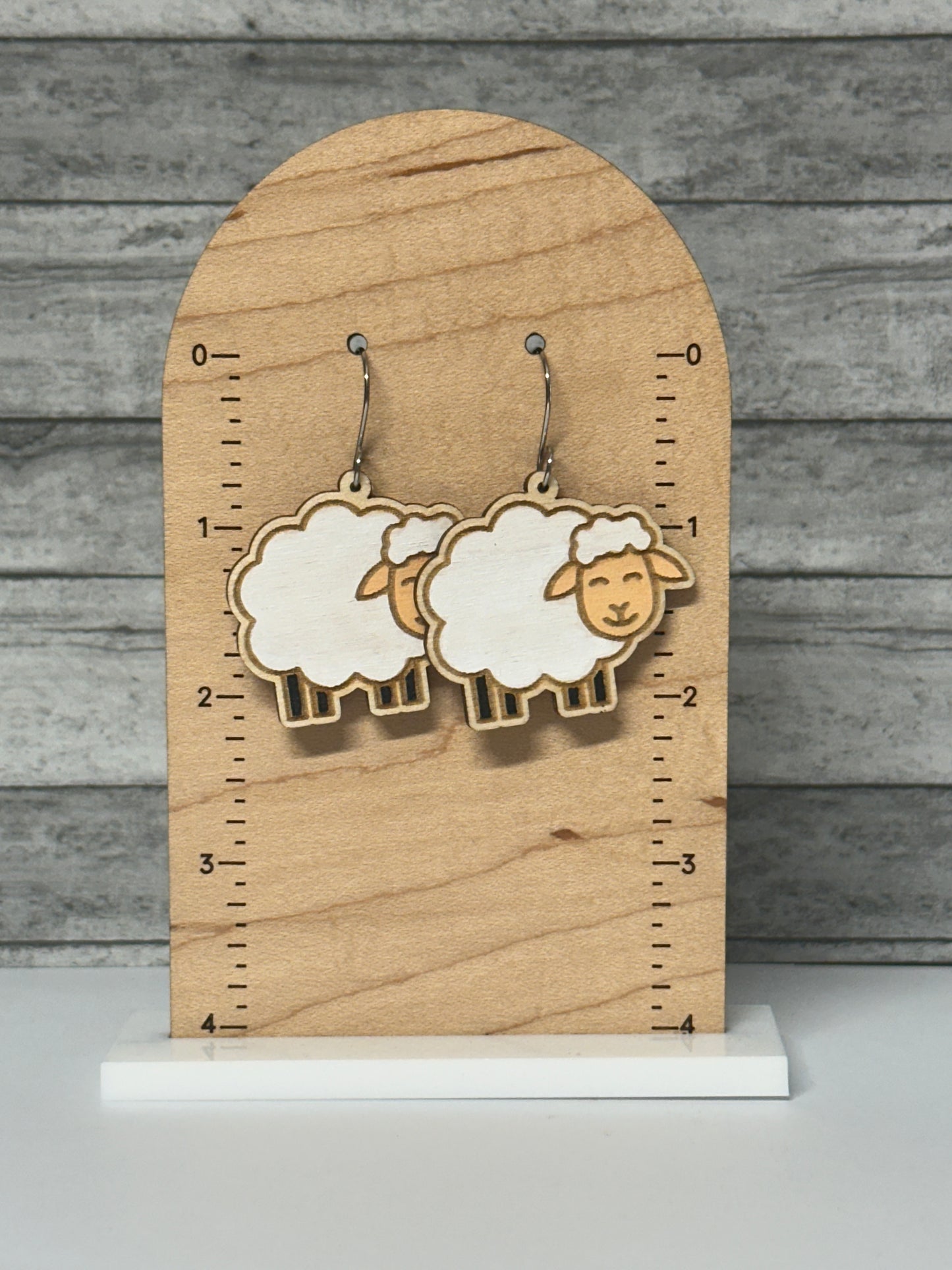 Sheep Dangle Earrings