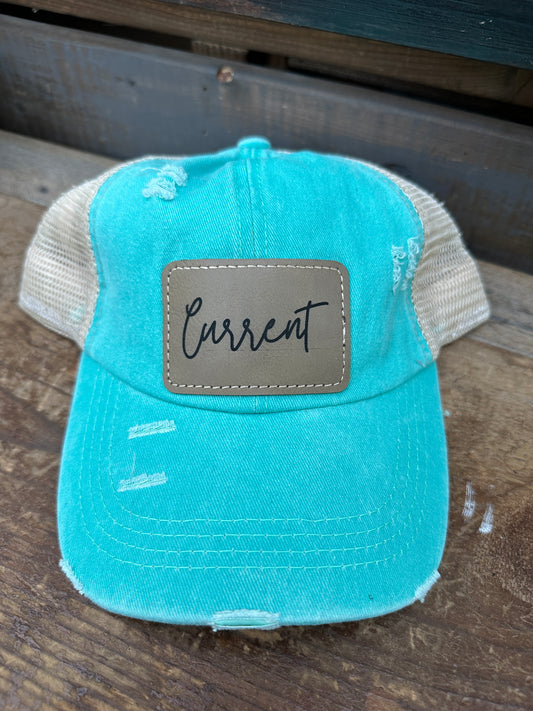 KC Current Cursive women's Criss Cross Hat