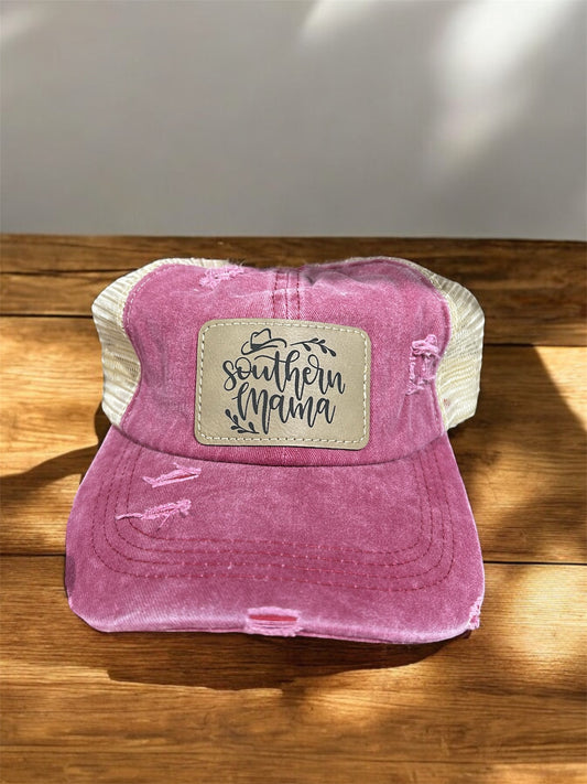 Southern Mama Women's Criss Cross Hat