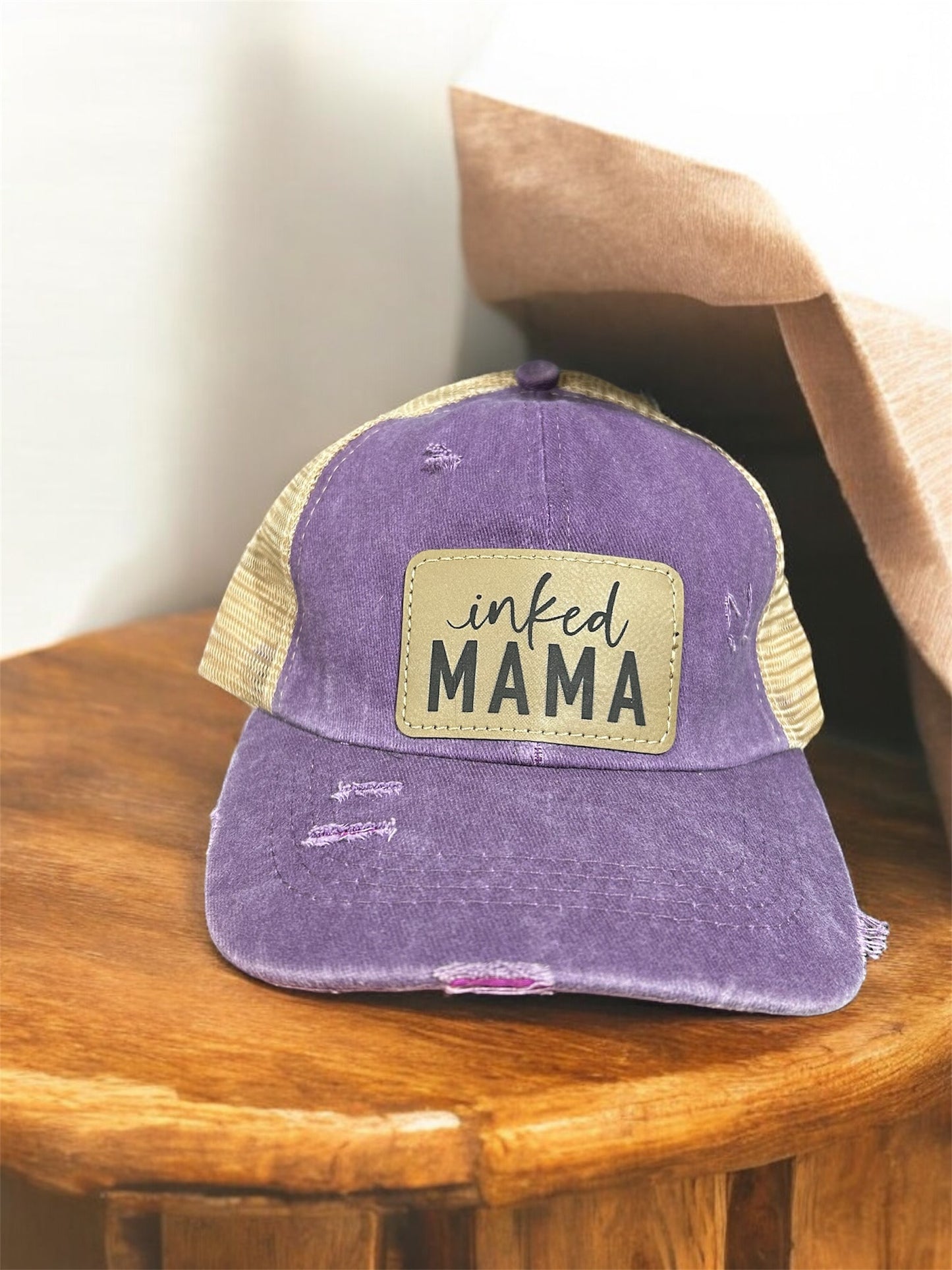 Inked Mama Women's Criss Cross Hat