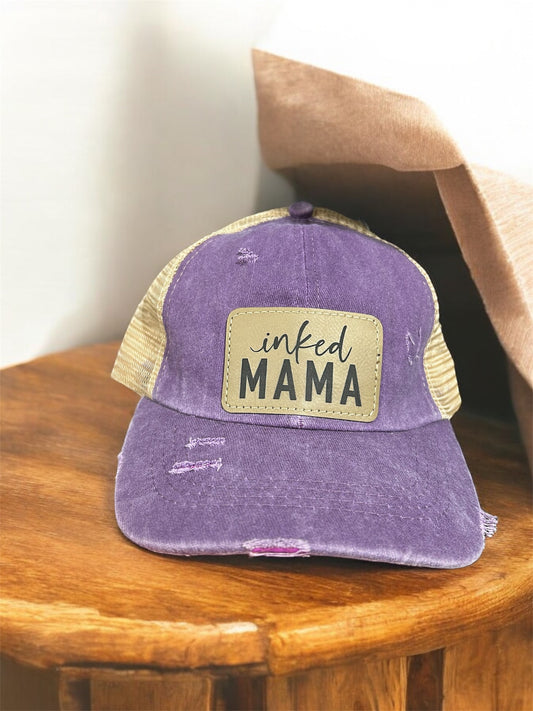 Inked Mama Women's Criss Cross Hat