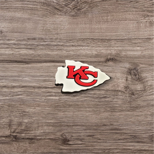 KC Arrowhead Shoe Charm