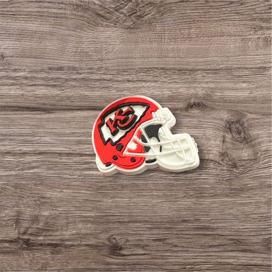 KC Football Helmet Shoe Charm