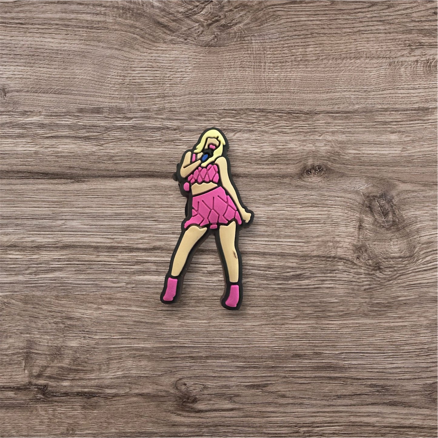 Taylor Swift in Pink Shoe Charm