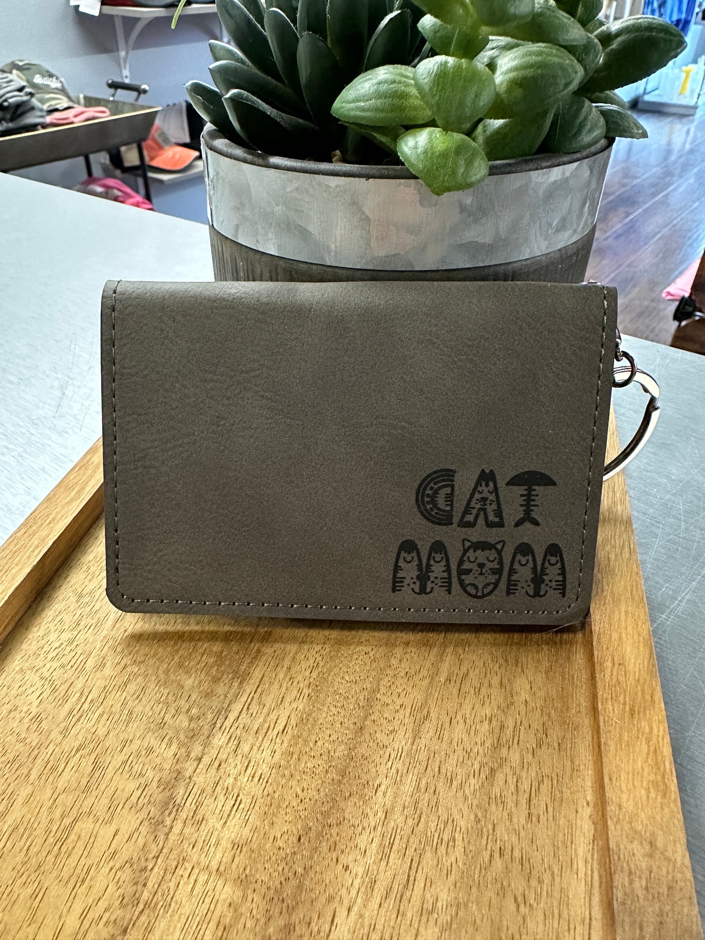 Cat Mom Bi Fold Wallet