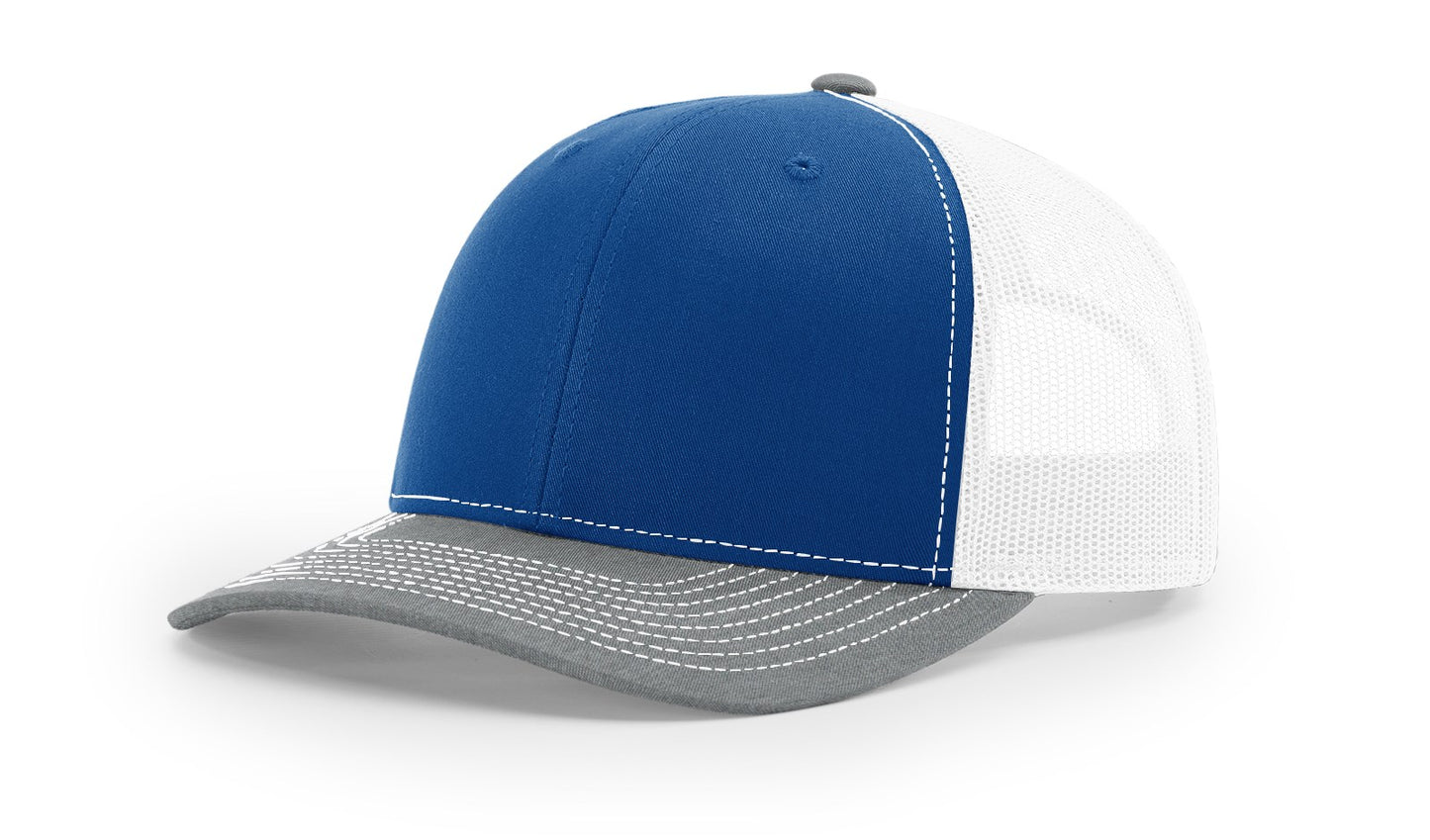 Back The Blue Men's Richardson 112 Trucker Hat